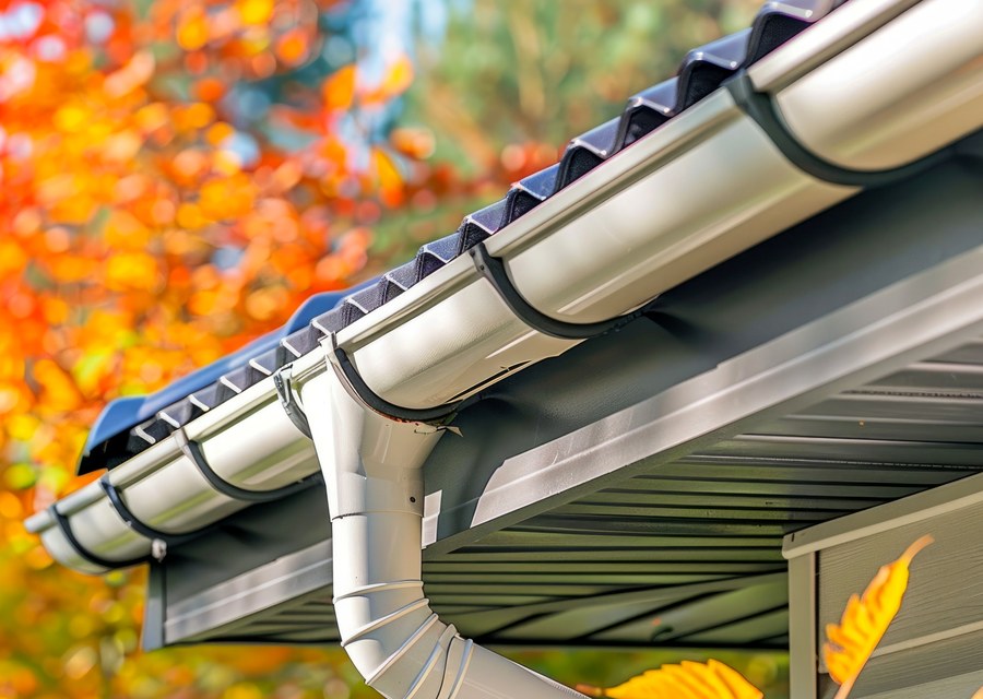 Gutter system detail — Riga, NY
