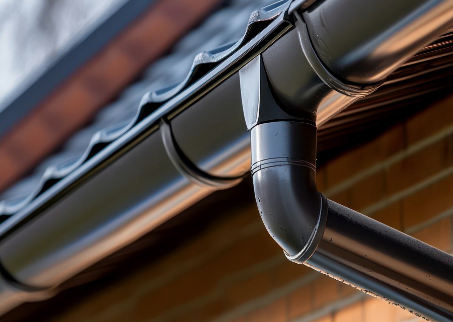 Seamless gutter and downspout work — Hermitage, TN