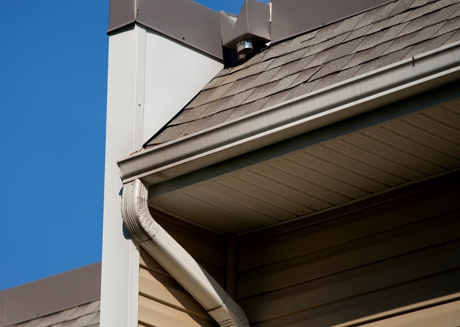 Gutter system detail — Hermitage, TN