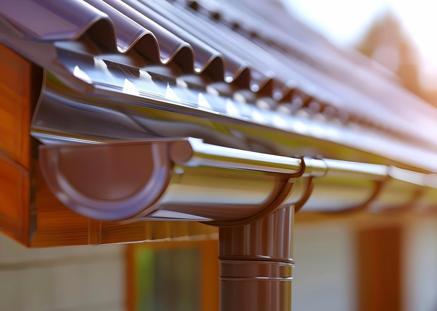 Seamless gutter and downspout work — St Armand, NY
