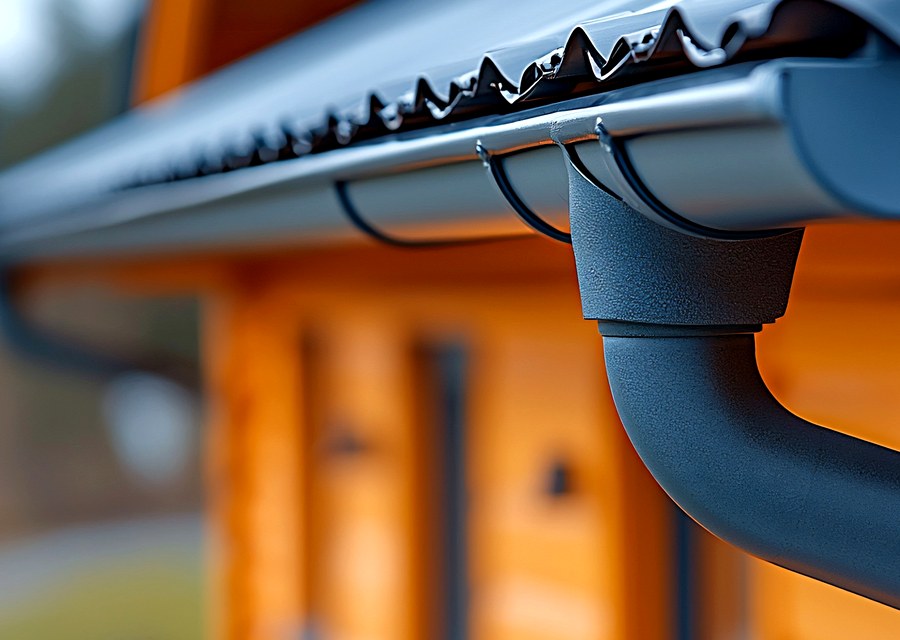 Gutter system detail — St Armand, NY