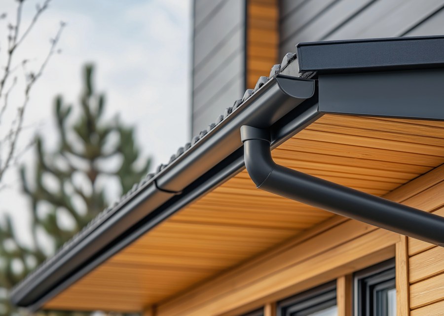 Gutter system detail — Herkimer, NY
