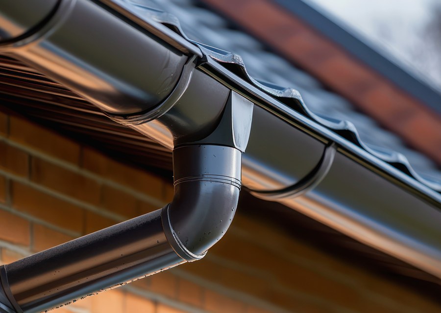 Gutter system detail — Sharpsburg, GA
