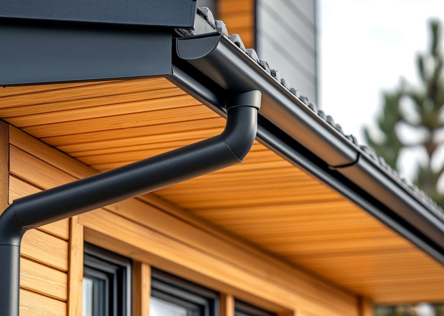 Gutter system detail — New Berlin, NY