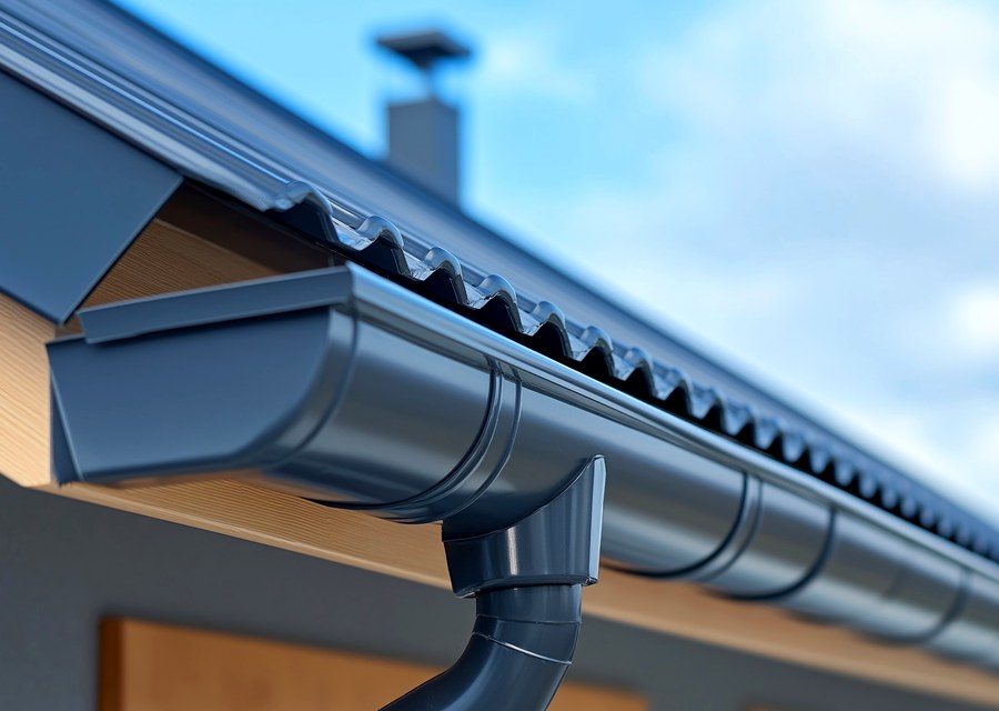 Gutter installation work — Edmeston, NY