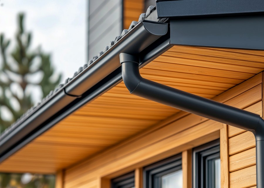 Gutter system detail — Manlius, NY