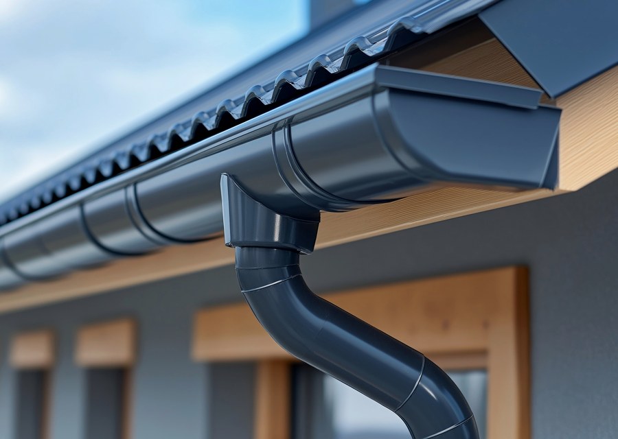 Gutter installation work — Conway, NH