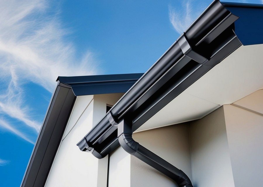 Seamless gutter and downspout work — East Syracuse, NY