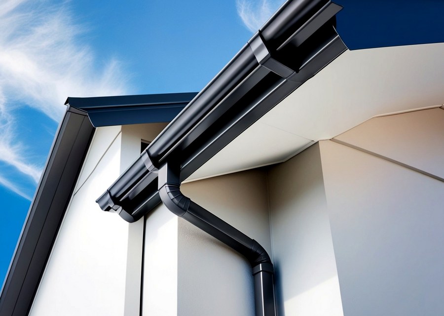 Seamless gutter and downspout work — Newstead, NY