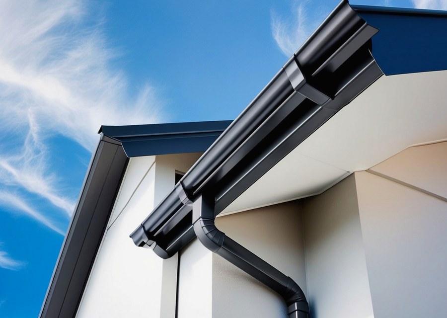 Gutter installation work — Southwick, MA