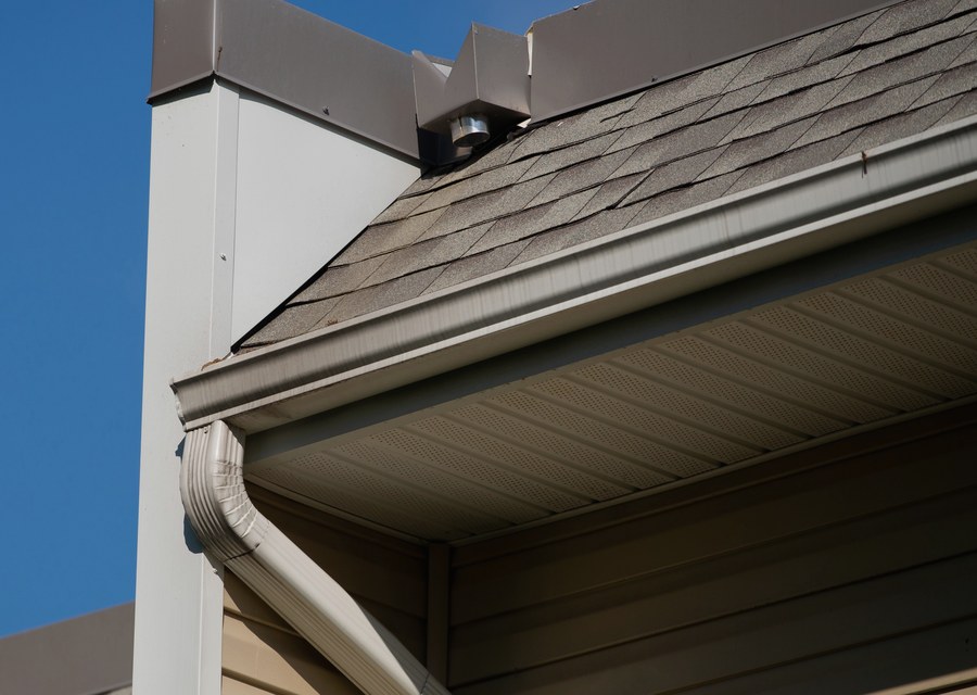 Gutter system detail — Niagara Falls, NY