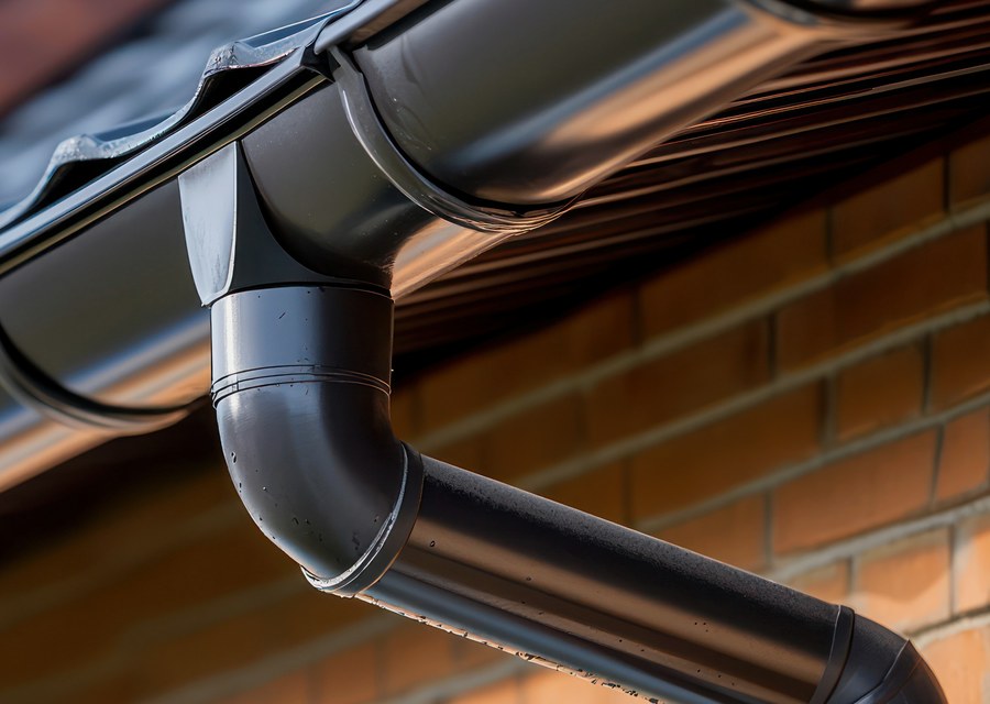 Gutter system detail — Ludlow, MA