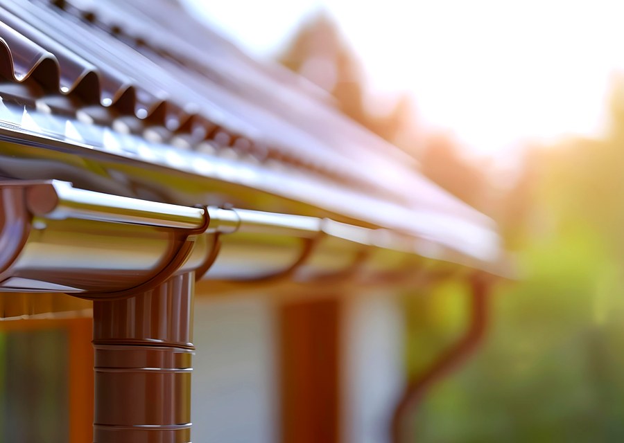 Seamless gutter and downspout work — Lebanon, NH