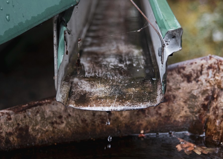 Gutter installation work — Sweden, NY