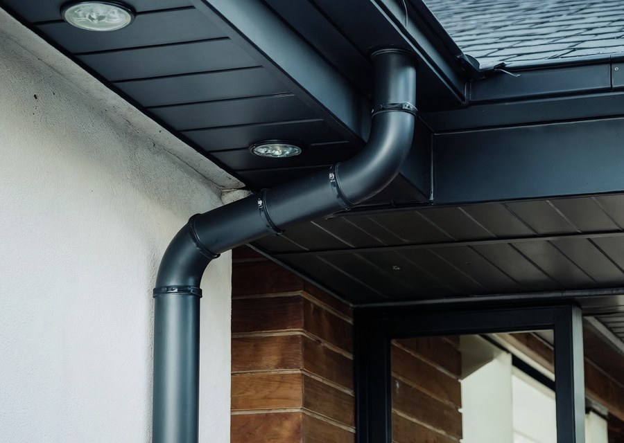 Gutter system detail — Moravia, NY