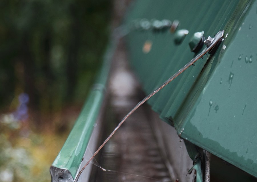 Gutter system detail — Dryden, NY