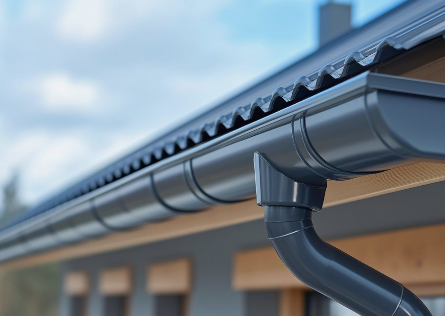 Seamless gutter and downspout work — Wilbraham, MA