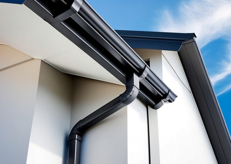 Gutter system detail — Hampton, GA