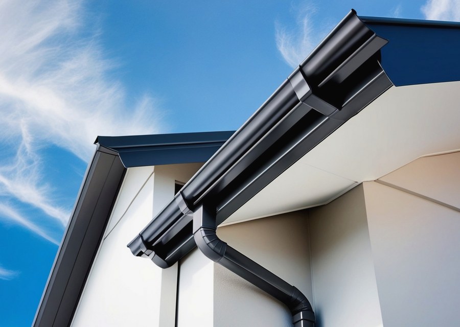 Seamless gutter and downspout work — New Berlin, NY