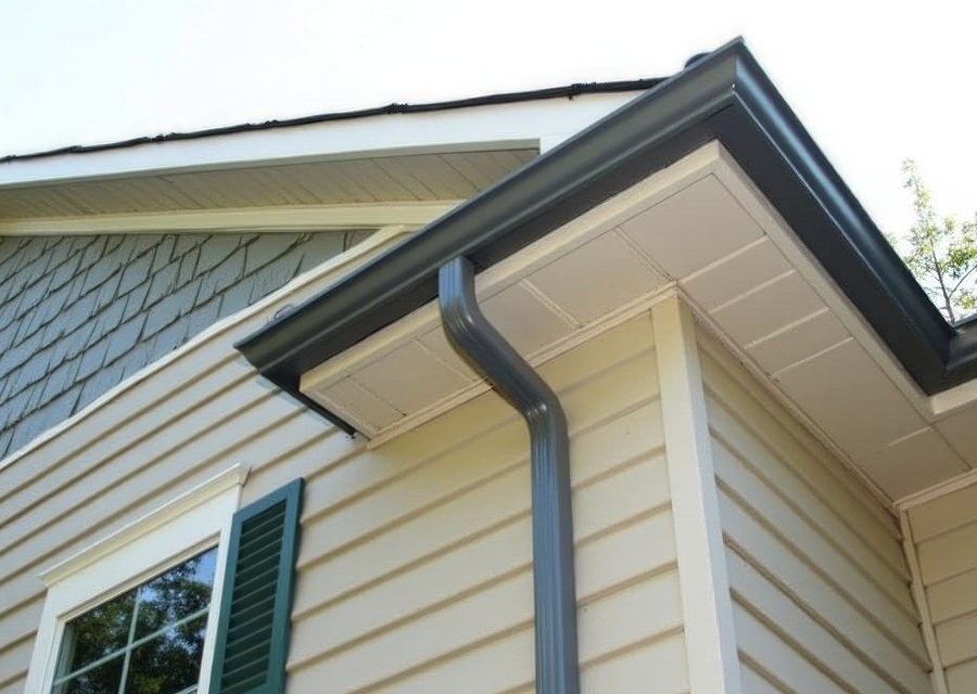 Seamless gutter and downspout work — Hamburg, NY