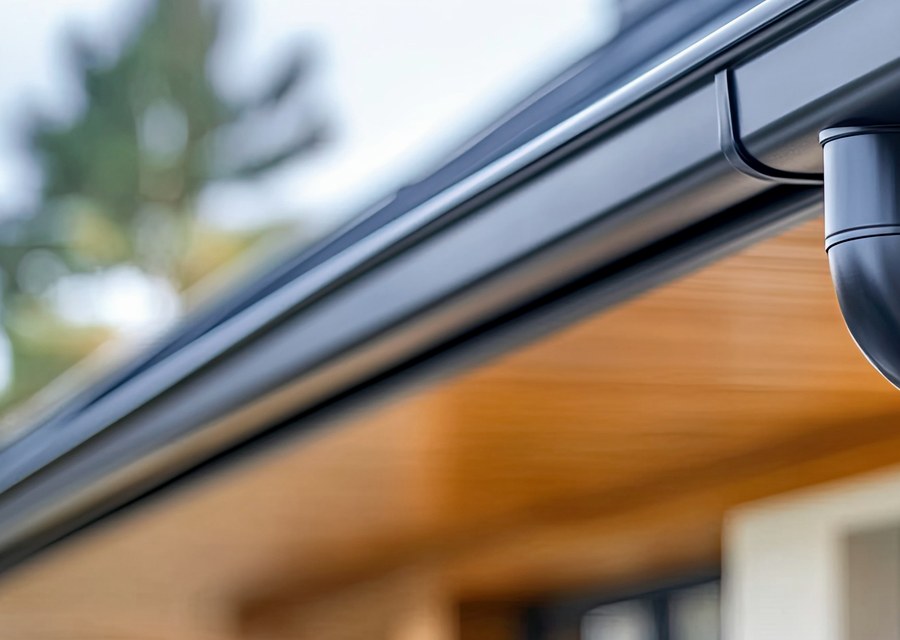 Gutter system detail — Hamburg, NY