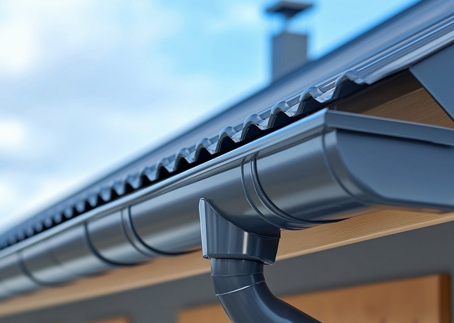 Seamless gutter and downspout work — Constantia, NY