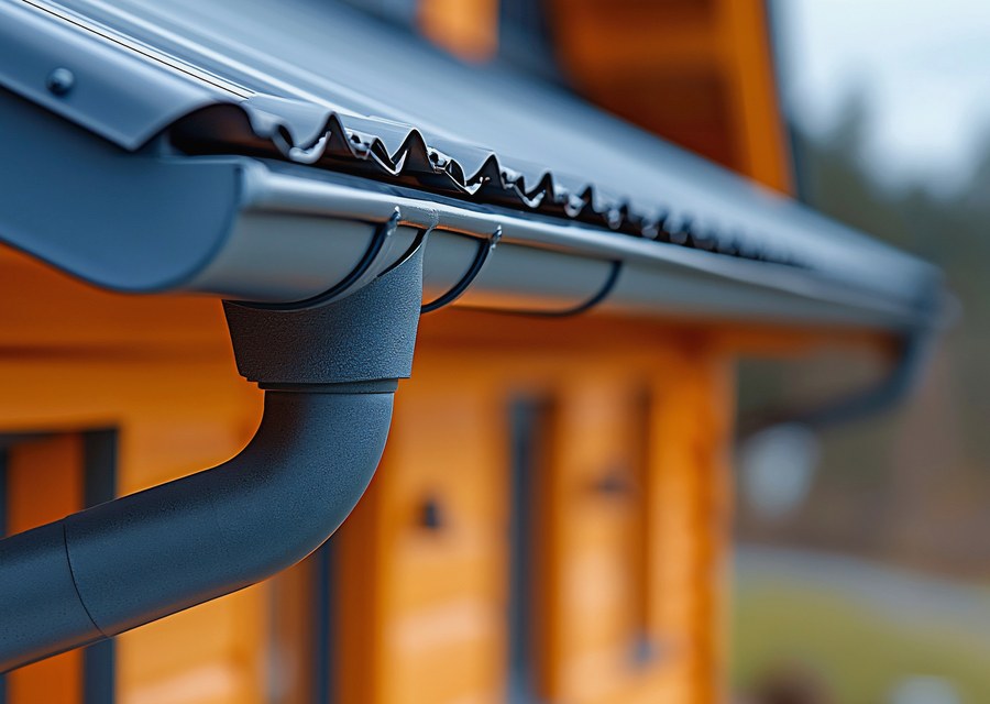 Gutter system detail — Onondaga, NY