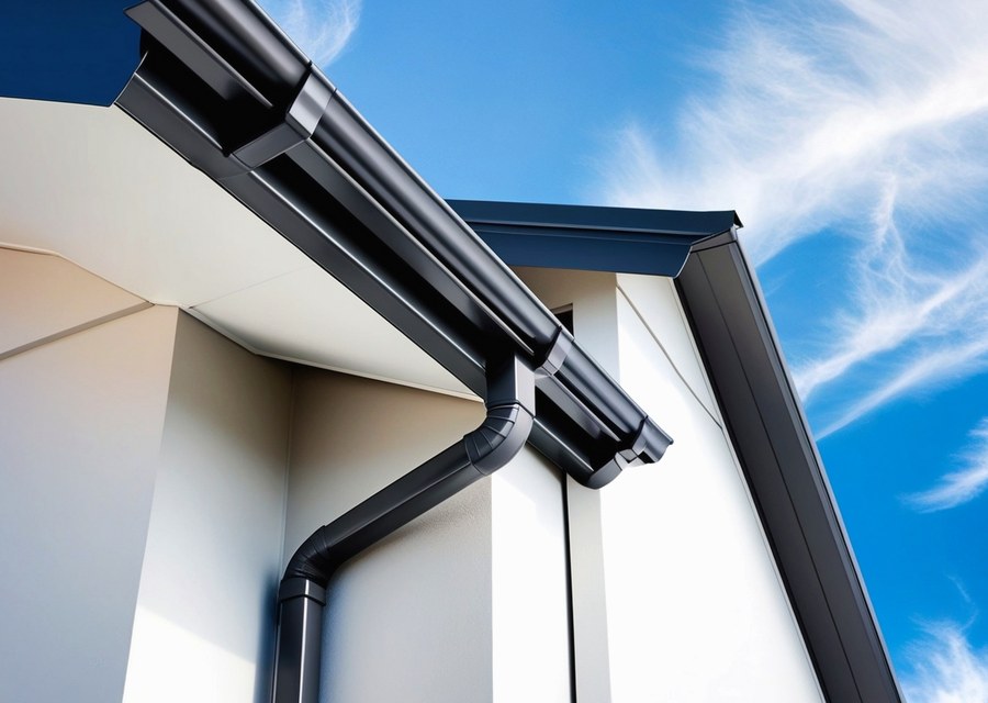 Seamless gutter and downspout work — Ossipee, NH