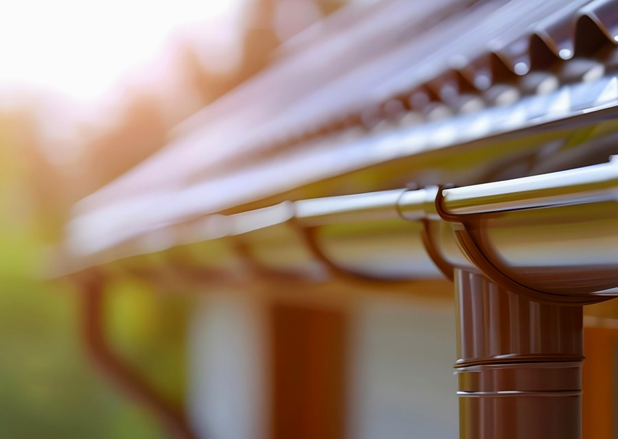 Gutter system detail — Homer, NY