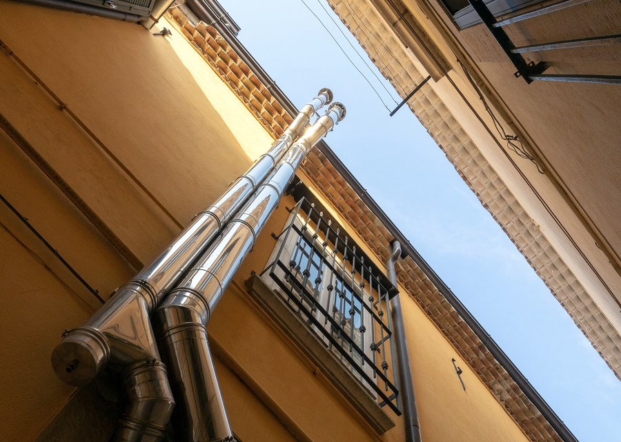 Gutter system detail — Cheektowaga, NY