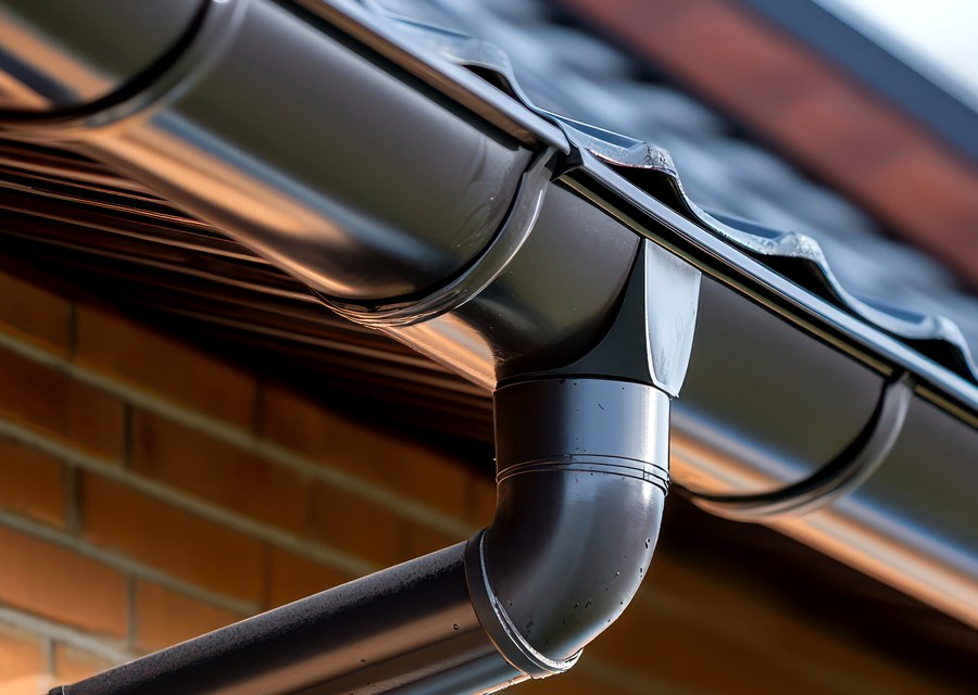 Gutter system detail — Elbridge, NY