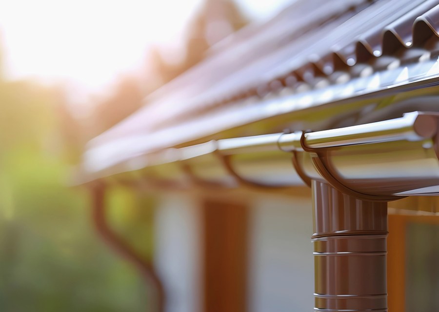 Seamless gutter and downspout work — Dover, NH