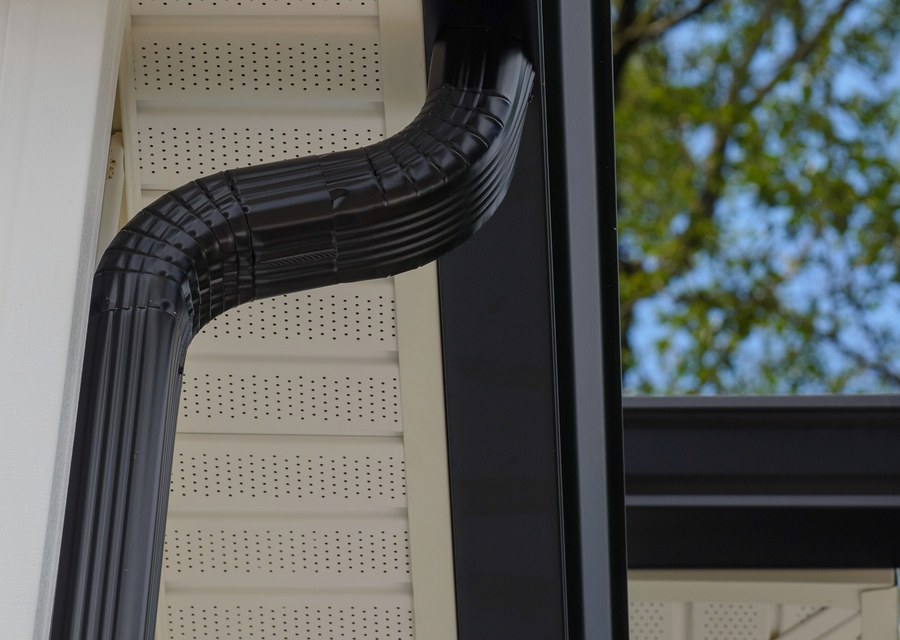 Gutter system detail — Dover, NH