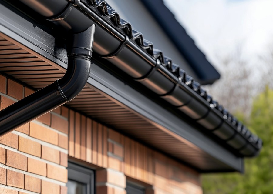 Gutter system detail — Keene, NH