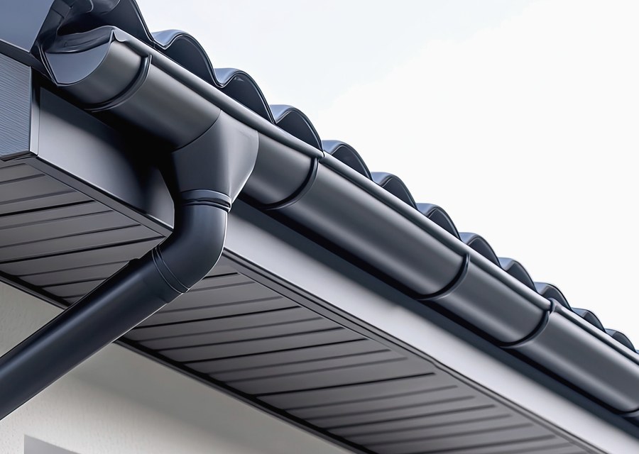 Seamless gutter and downspout work — Grand Island, NY