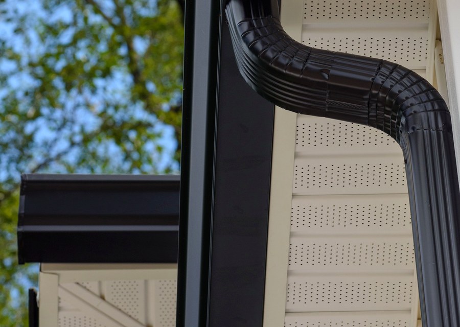 Gutter system detail — Grand Island, NY