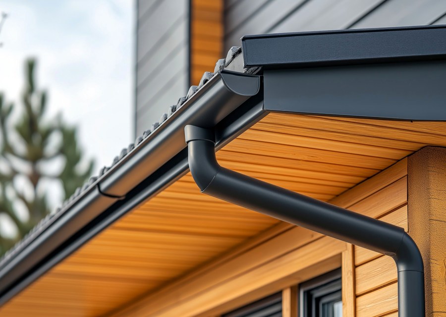 Seamless gutter and downspout work — Lewiston, NY