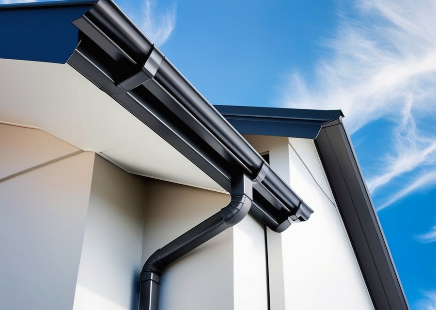 Gutter system detail — Lewiston, NY