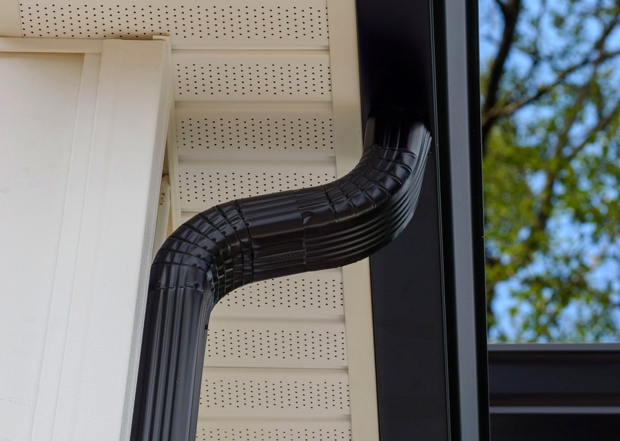 Seamless gutter and downspout work — McDonough, GA