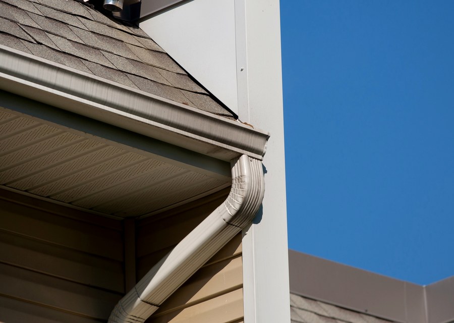 Seamless gutter and downspout work — Newport, NH