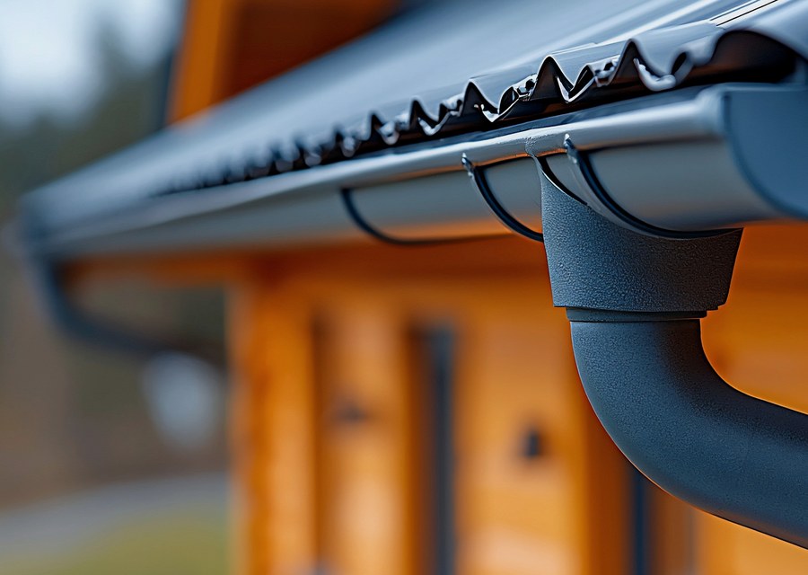 Gutter system detail — Cooperstown, NY