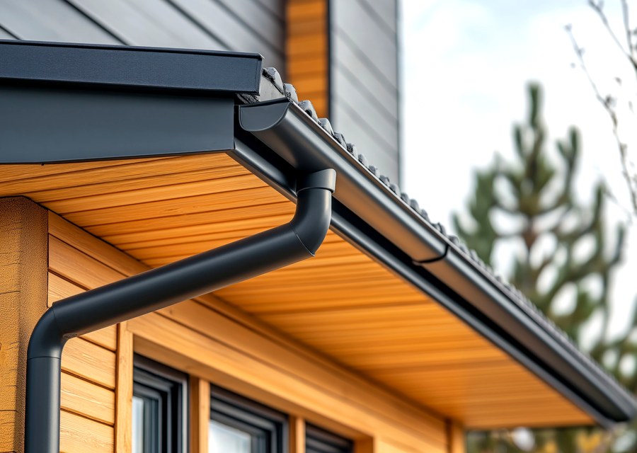 Gutter installation work — Russell, MA