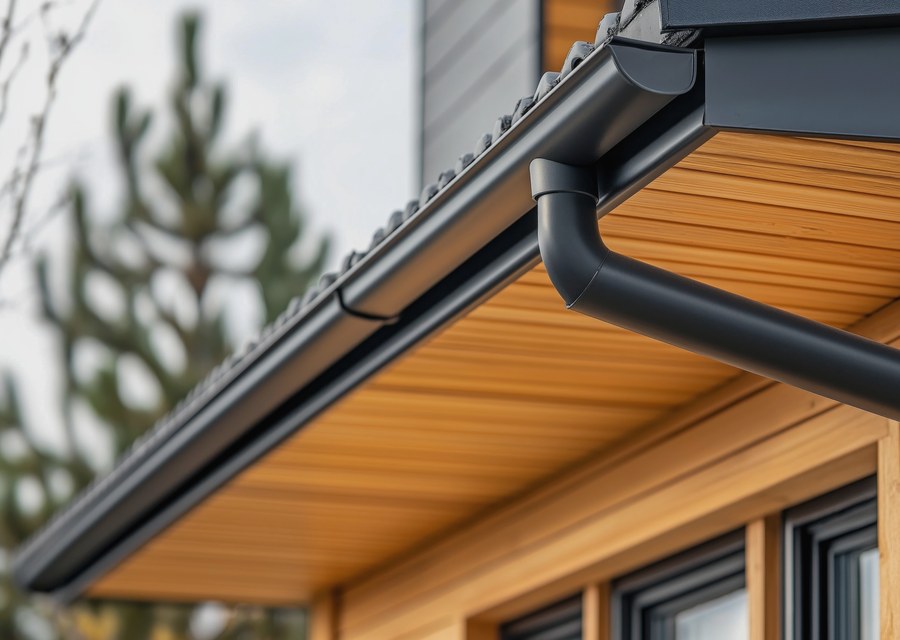 Seamless gutter and downspout work — Louisville, NY
