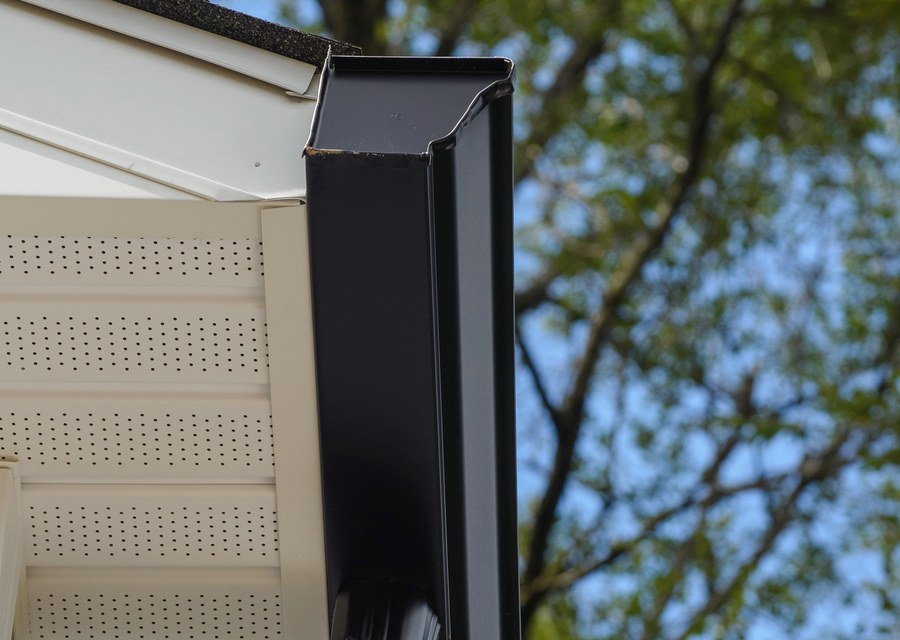 Gutter system detail — Pulaski, NY