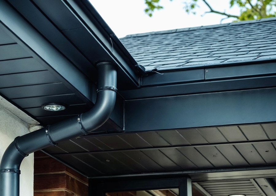 Seamless gutter and downspout work — Pompey, NY
