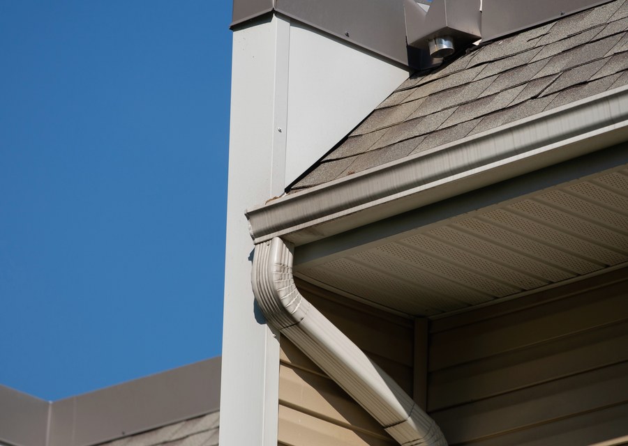 Gutter system detail — Ilion, NY
