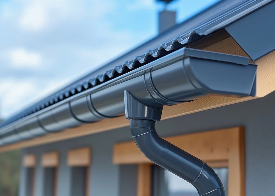 Seamless gutter and downspout work — Ossipee, NH