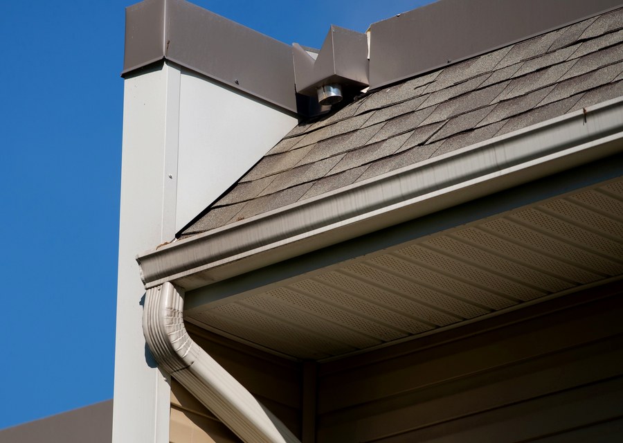 Gutter installation work — Moultonborough, NH