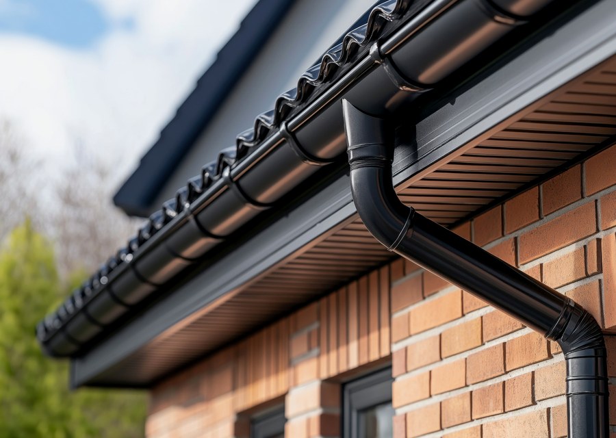 Gutter installation work — Mascot, TN