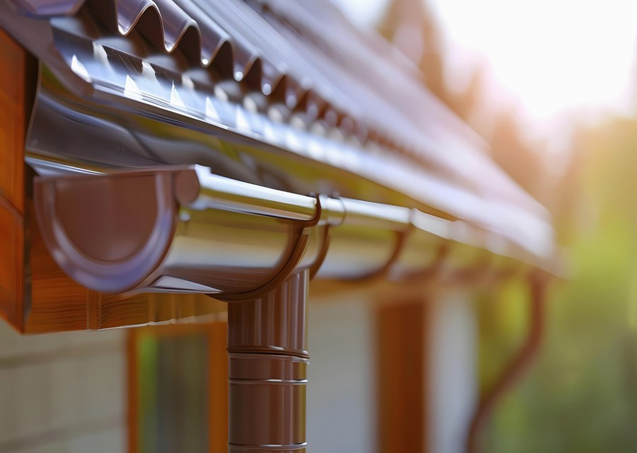 Gutter system detail — Mascot, TN